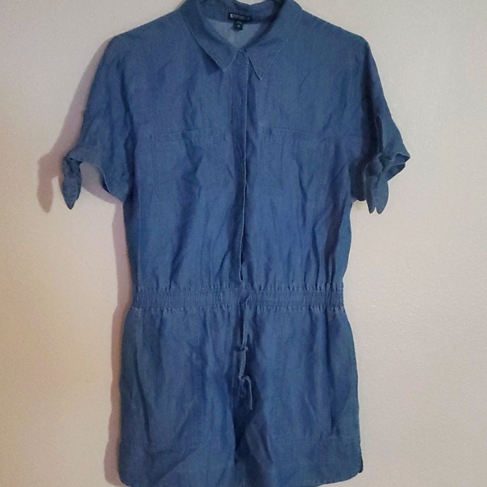 Womens Express size medium short sleeve romper